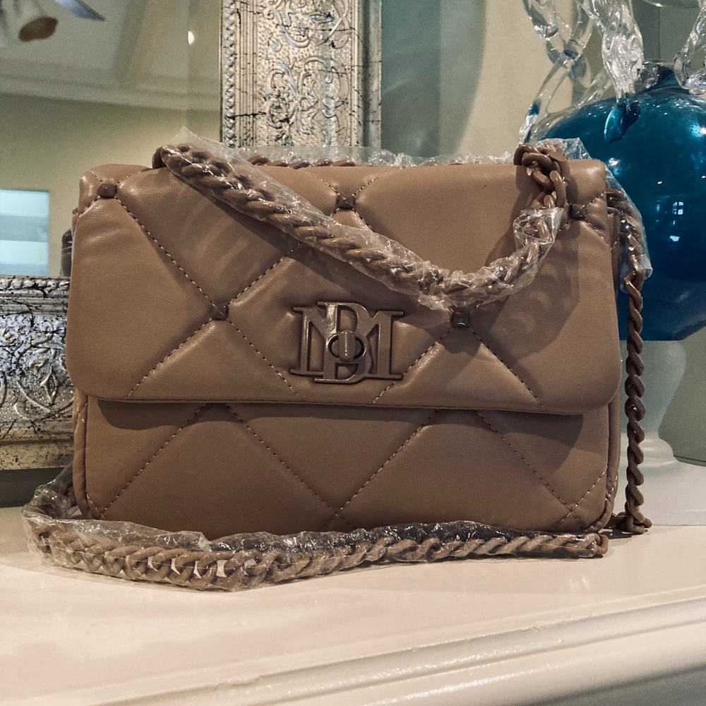 Badgley Mischke Quilted Studded Crossbody